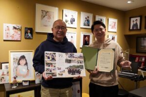 岡林写真館史上初の３年連続栄冠 卒業アルバム