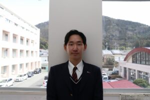 柏高答辞 柿原歩人さん