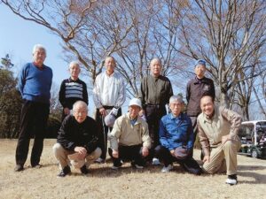 ゴルフコンペ 50回記念大会 柏原高S36年卒