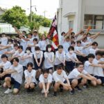 デンマーク留学生イングリッドさんと一緒に