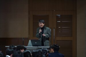 ようこそ先輩 医師の藤田さん講演